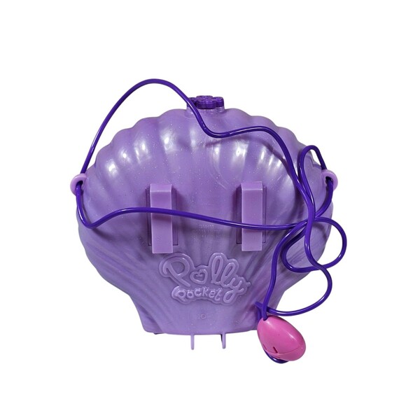 2019 Polly Pocket Underwater Ocean Shell Clam Shell No Figures Included - Picture 4 of 10